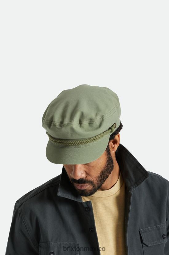 Brixton accesorios excedente de aceituna hombres gorra de pescador violinista DV42H307