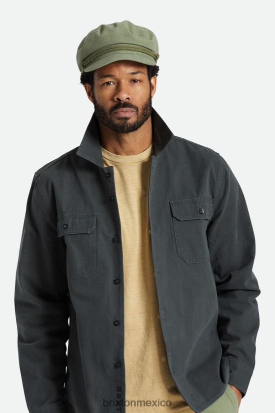 Brixton accesorios excedente de aceituna hombres gorra de pescador violinista DV42H307