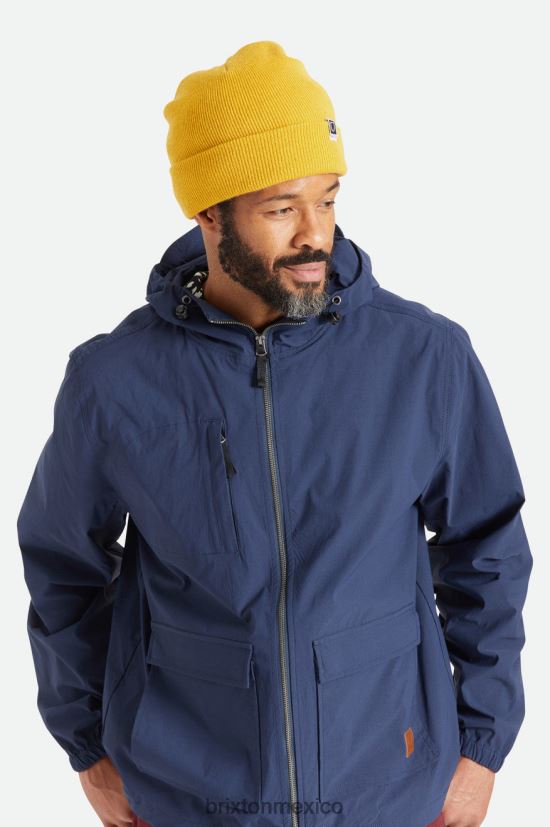 Brixton accesorios mostaza hombres gorro de puerto beta watch DV42H335