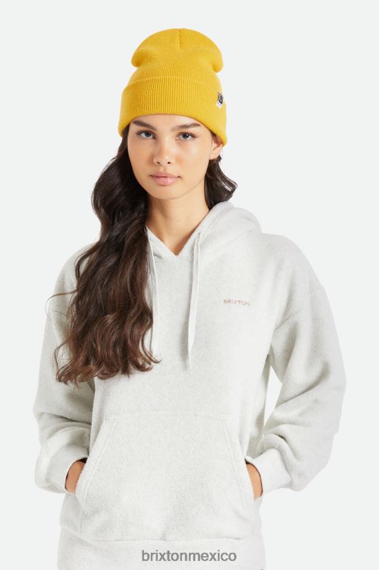 Brixton accesorios mostaza hombres gorro de puerto beta watch DV42H335
