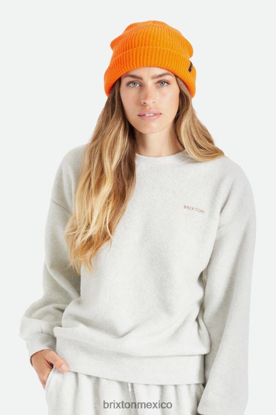 Brixton accesorios naranja atlético hombres gorro de atraco DV42H326