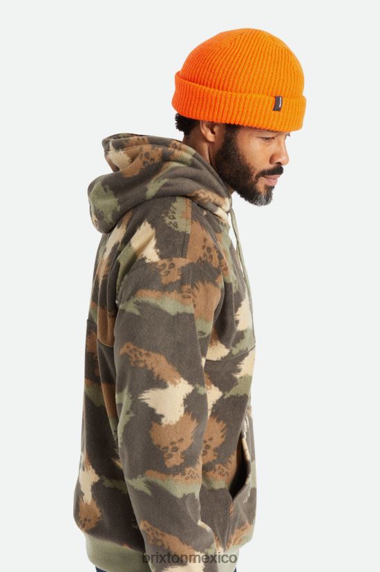 Brixton accesorios naranja atlético hombres gorro de atraco DV42H326