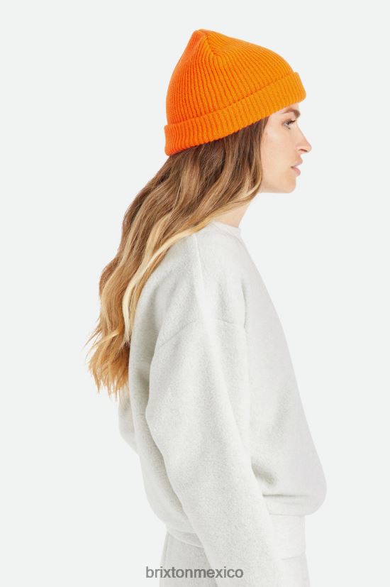 Brixton accesorios naranja atlético hombres gorro de atraco DV42H326