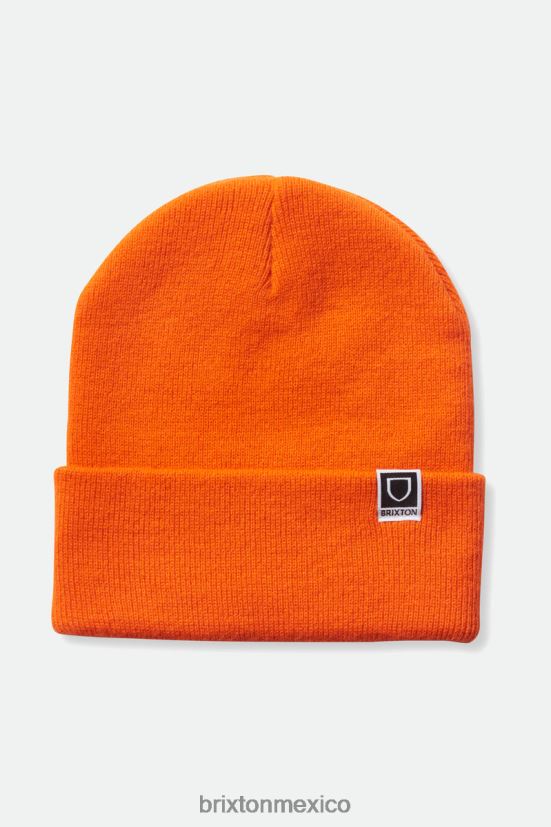 Brixton accesorios naranja atlético hombres gorro de puerto beta watch DV42H336