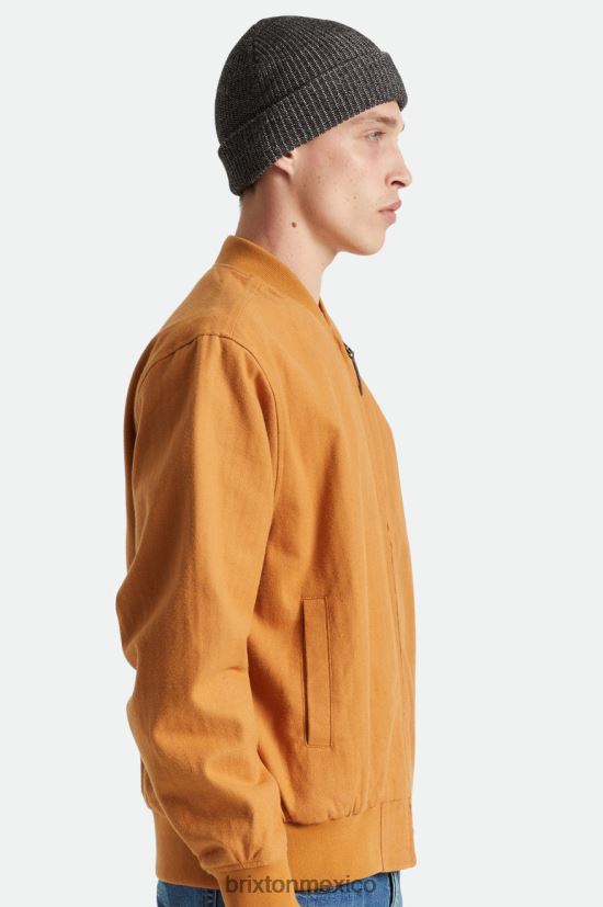 Brixton accesorios negro/beige hombres gorro de atraco DV42H327