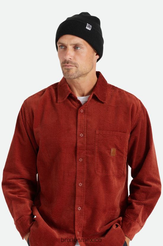 Brixton accesorios negro hombres gorro de puerto beta watch DV42H331