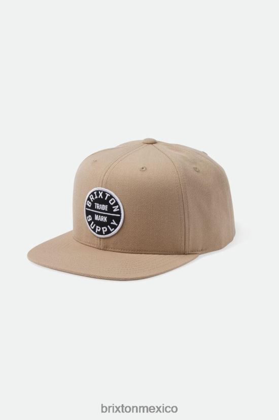 Brixton accesorios arena hombres juramento iii snapback DV42H241