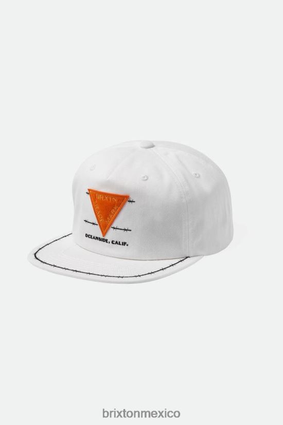 Brixton accesorios blanco hombres snapback de alambre de púas mp DV42H254