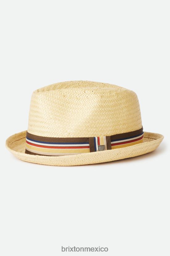 Brixton accesorios broncearse hombres sombrero de paja de ricino DV42H174