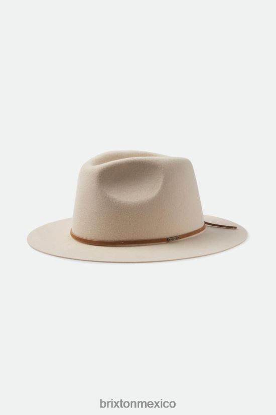 Brixton accesorios gorra blanca hombres wesley fedora DV42H233