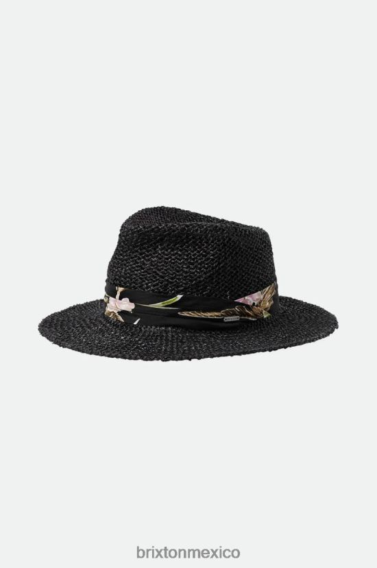 Brixton accesorios negro hombres sombrero de paja aloha DV42H189
