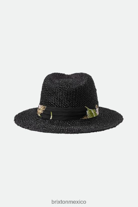 Brixton accesorios negro hombres sombrero de paja aloha DV42H189