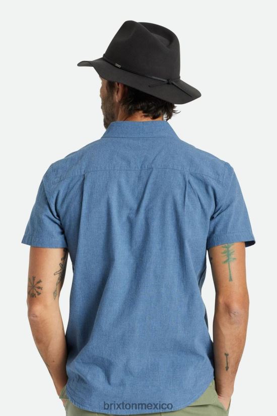 Brixton accesorios negro lavado hombres sombrero plegable wesley DV42H234