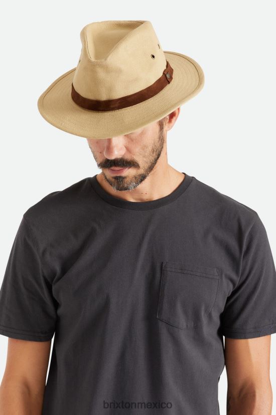 Brixton accesorios safari hombres messer aventura fedora DV42H228