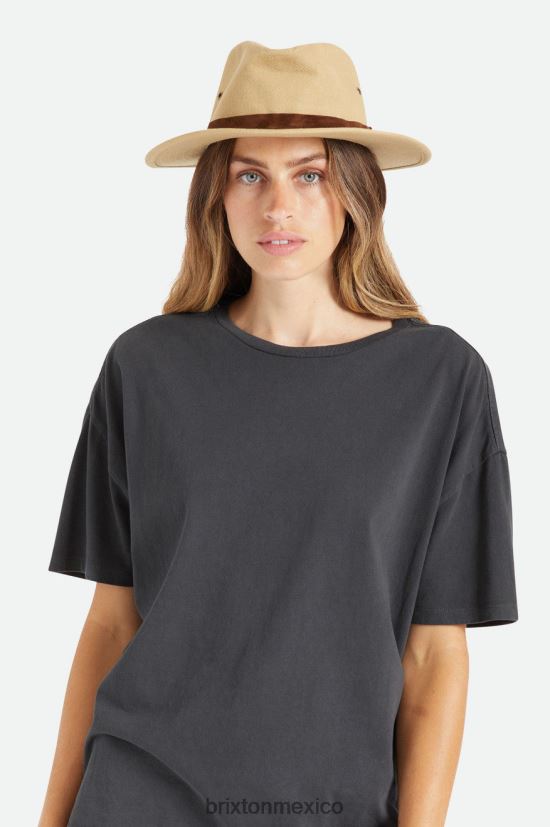 Brixton accesorios safari hombres messer aventura fedora DV42H228