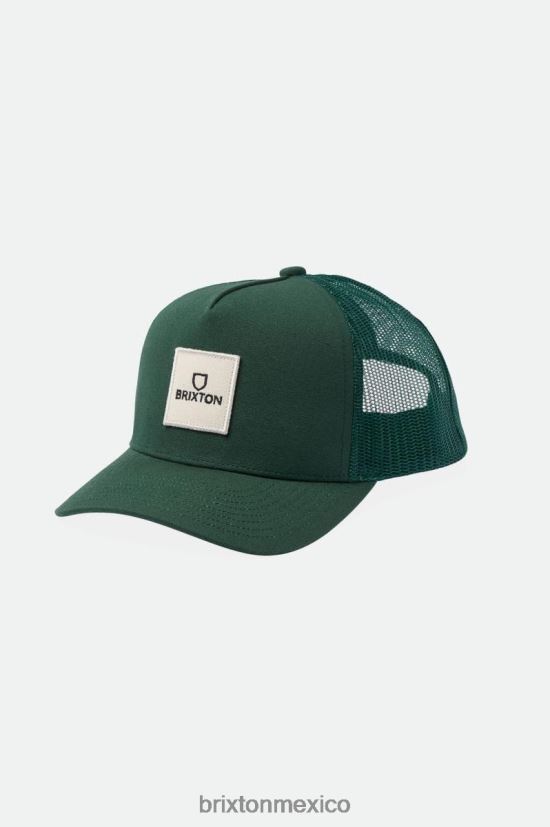 Brixton accesorios abeto hombres gorra de camionero alfa block netplus DV42H274
