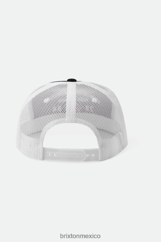Brixton accesorios blanco negro hombres gorra trucker division mp DV42H247