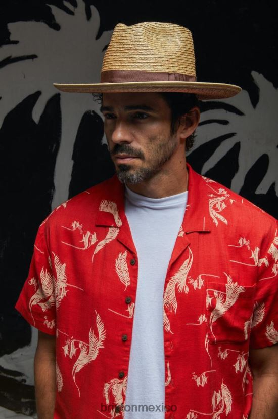 Brixton accesorios broncearse hombres sombrero de paja reno DV42H180