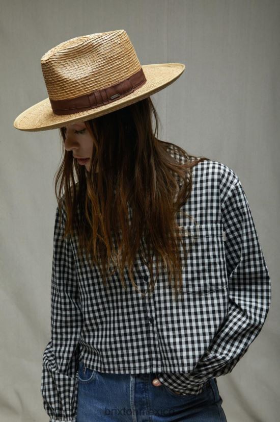 Brixton accesorios broncearse hombres sombrero de paja reno DV42H180