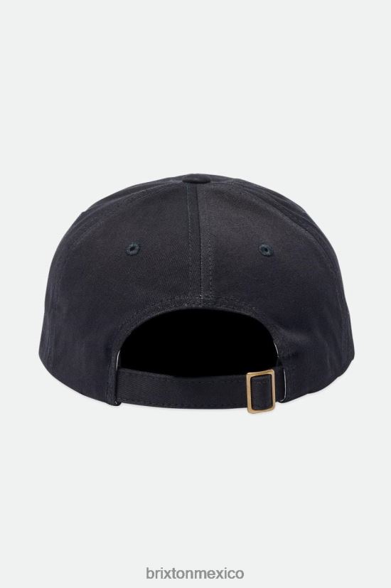 Brixton accesorios lavado vintage negro hombres gorra ajustable alpha lp DV42H290
