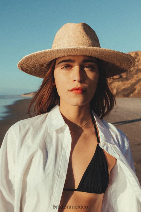 Brixton accesorios natural hombres sombrero de paja adecuado para el campo DV42H192