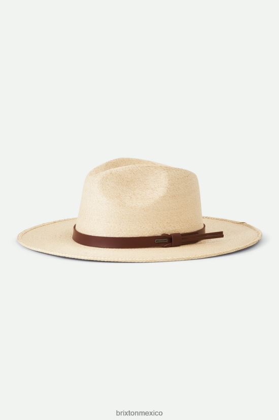 Brixton accesorios natural hombres sombrero de paja adecuado para el campo DV42H192