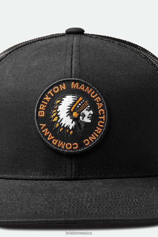 Brixton accesorios negro hombres gorra rival sello netplus mp trucker DV42H249