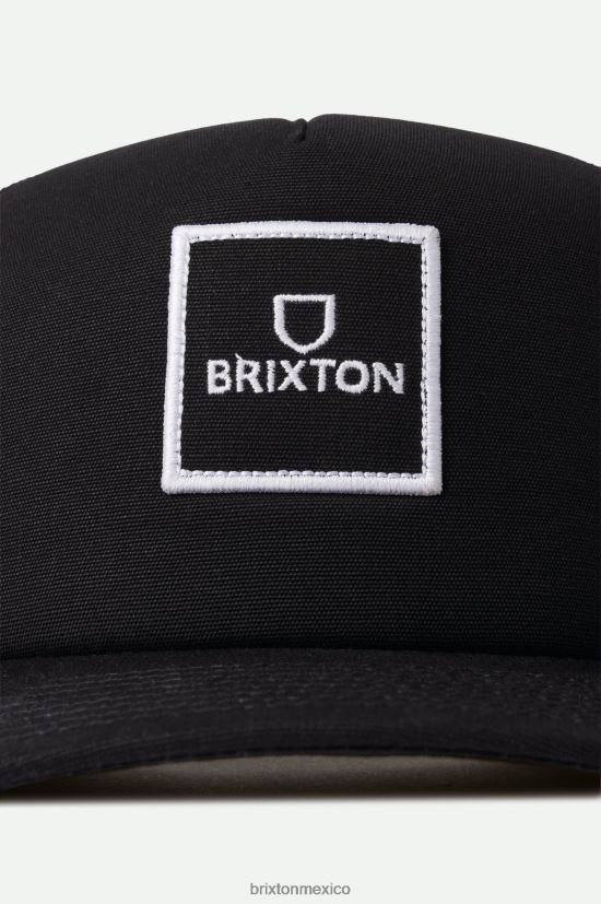 Brixton accesorios negro hombres gorra trucker alpha block netplus mp DV42H277
