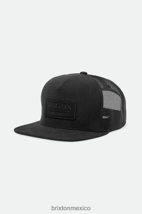 Brixton accesorios negro hombres gorra trucker de palmer apropiada mp DV42H243