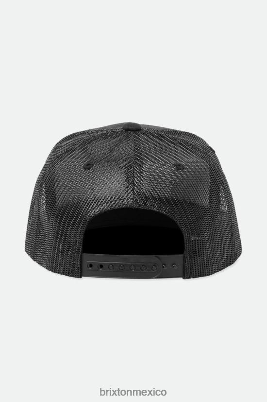 Brixton accesorios negro hombres gorra trucker de palmer apropiada mp DV42H243