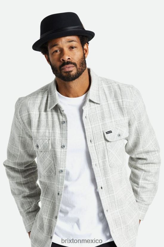 Brixton accesorios negro hombres pastel de cerdo fuerte DV42H215