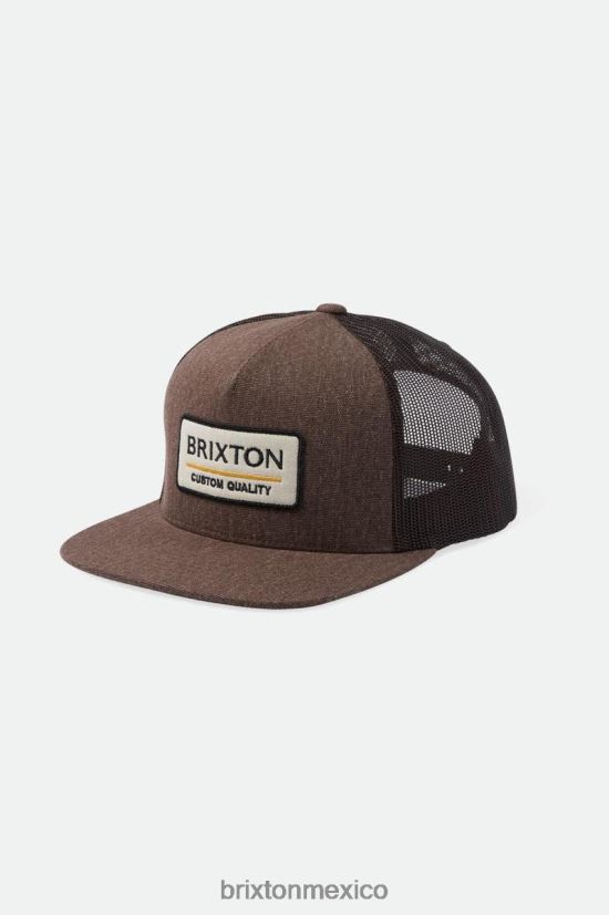 Brixton accesorios tierra oscura hombres gorra trucker de palmer apropiada mp DV42H244