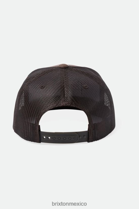 Brixton accesorios tierra oscura hombres gorra trucker de palmer apropiada mp DV42H244