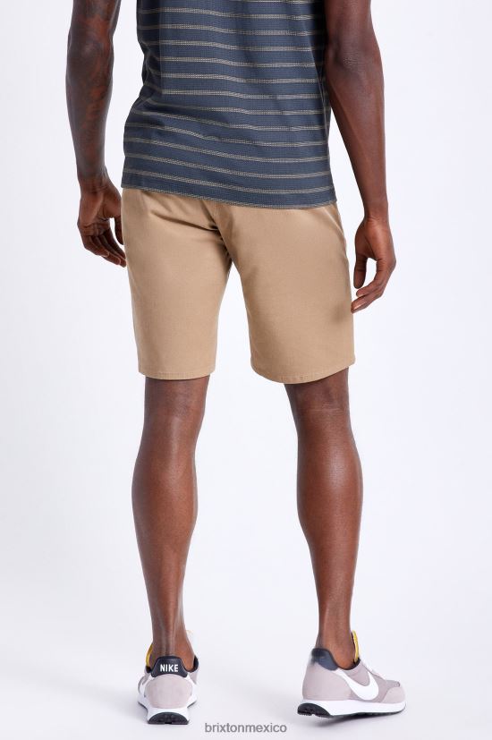 Brixton vestir caqui hombres elección chino corto 9\'\' DV42H171