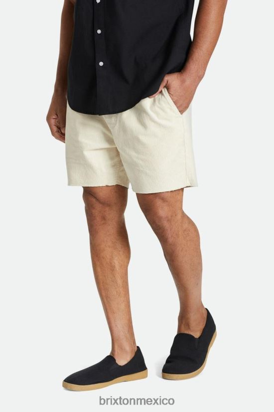 Brixton vestir gorra blanca hombres madrid ii corto 5'' DV42H168