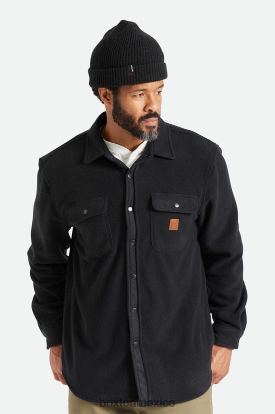 Brixton vestir negro hombres polar elástico ártico bowery l/s DV42H21
