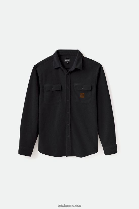 Brixton vestir negro hombres polar elástico ártico bowery l/s DV42H21