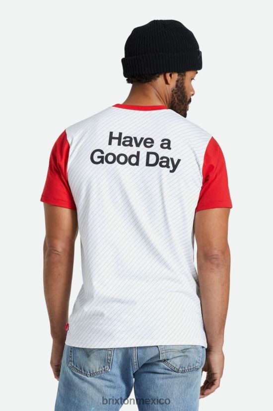 Brixton vestir coca cola roja hombres camiseta a medida coca-cola s/s DV42H78