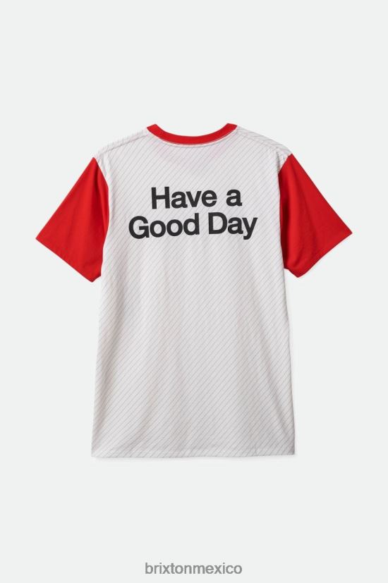 Brixton vestir coca cola roja hombres camiseta a medida coca-cola s/s DV42H78