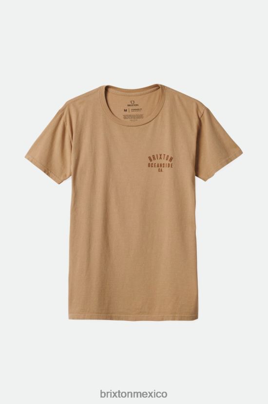 Brixton vestir tinte para ropa mojave hombres camiseta estándar woodburn oceanside s/s DV42H39