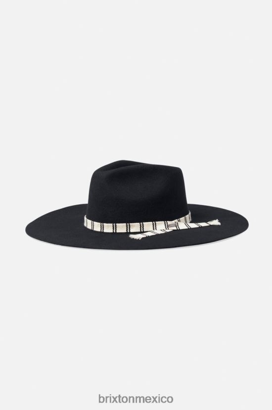 Brixton accesorios negro mujer sombrero de fieltro leigh DV42H528