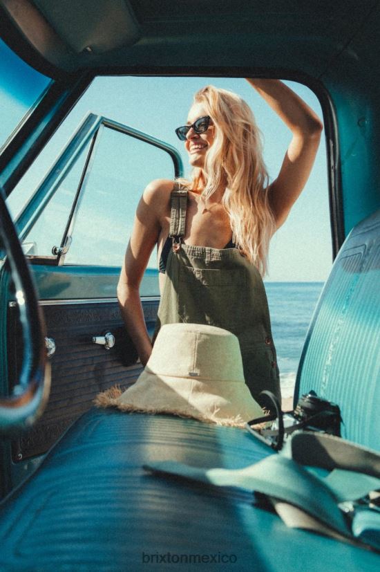 Brixton accesorios broncearse mujer sombrero de pescador empacable Alice DV42H512