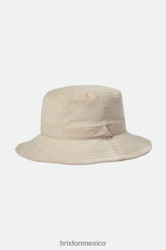 Brixton accesorios gorra blanca mujer sombrero de pescador plegable petra DV42H537