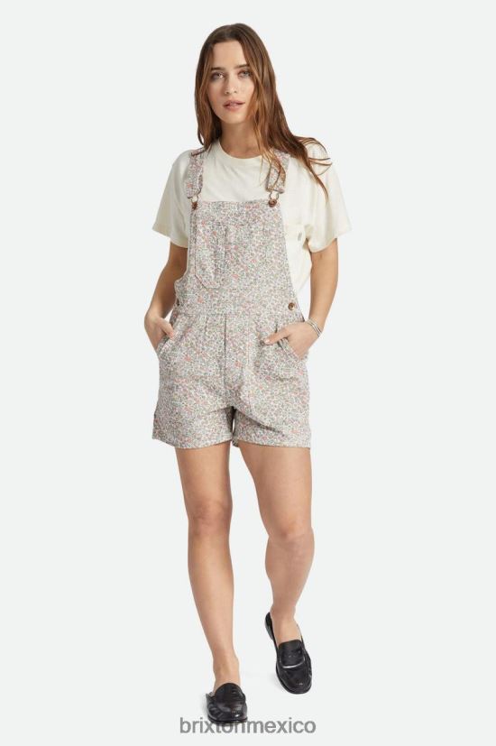Brixton vestir flores blancas mujer costa corta en general DV42H486