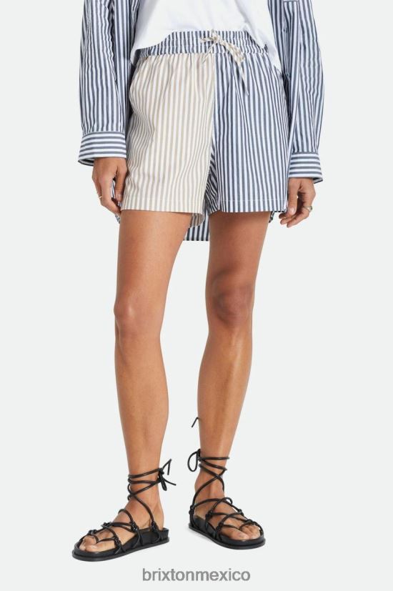 Brixton vestir mojave/azul marino lavado mujer boxer corto sidney DV42H492