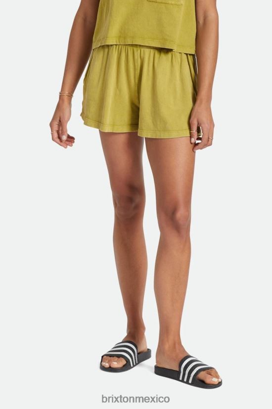 Brixton vestir musgo mujer corto despreocupado DV42H483