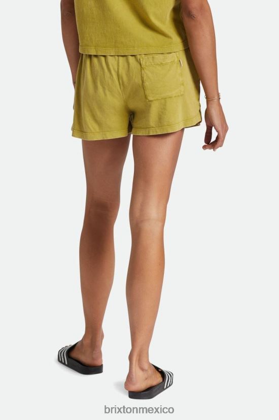 Brixton vestir musgo mujer corto despreocupado DV42H483