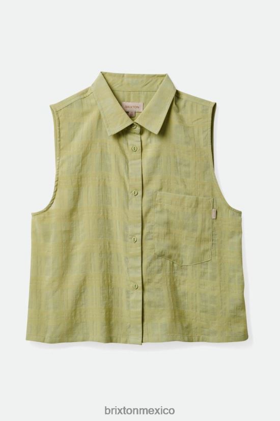 Brixton vestir pera mujer camisa leon cuadrada sin mangas DV42H416