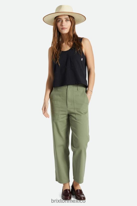 Brixton vestir excedente de aceituna mujer pantalón vancouver DV42H477