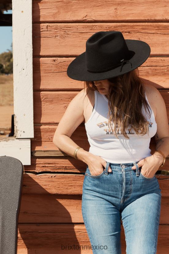 Brixton vestir blanco mujer playeras de willie nelson DV42H457